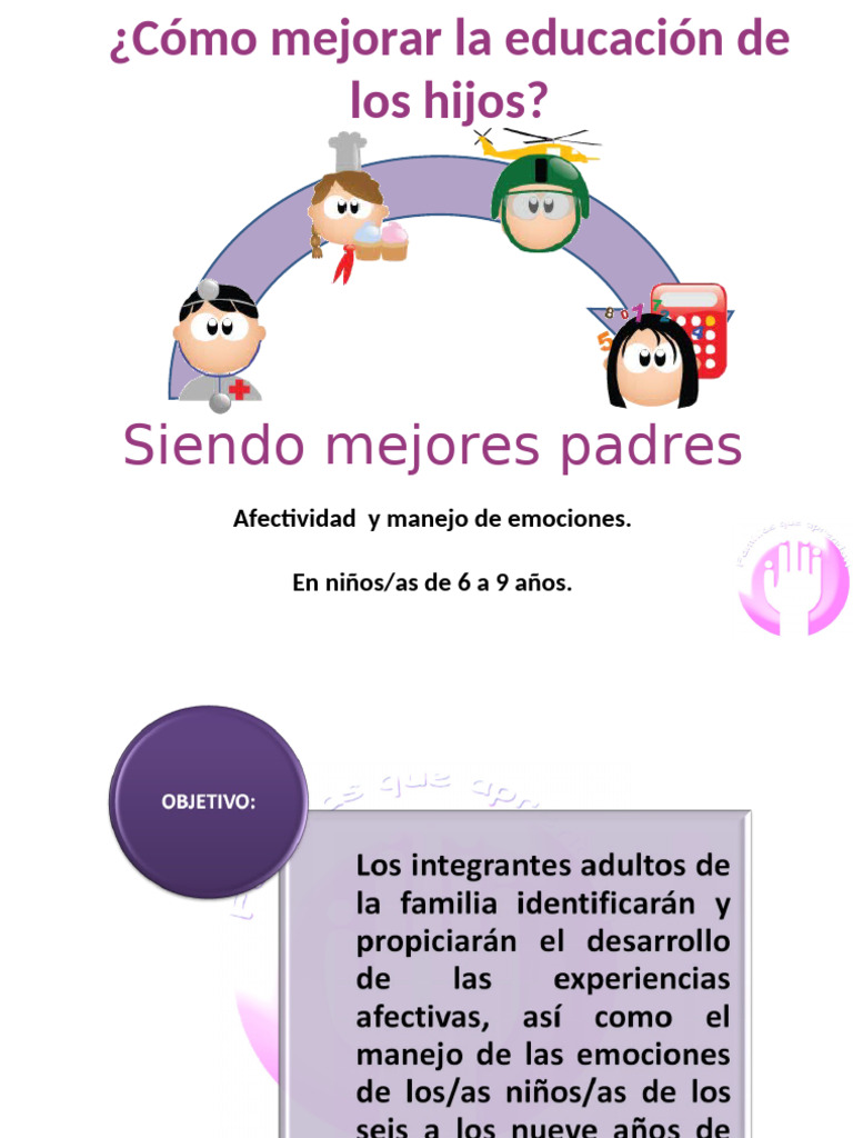 Afectividad y Manejo de Emociones en Niños de 6 A 9 Años | PDF