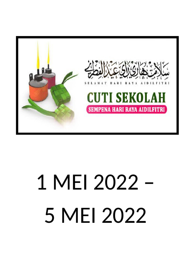 Cuti Raya | PDF