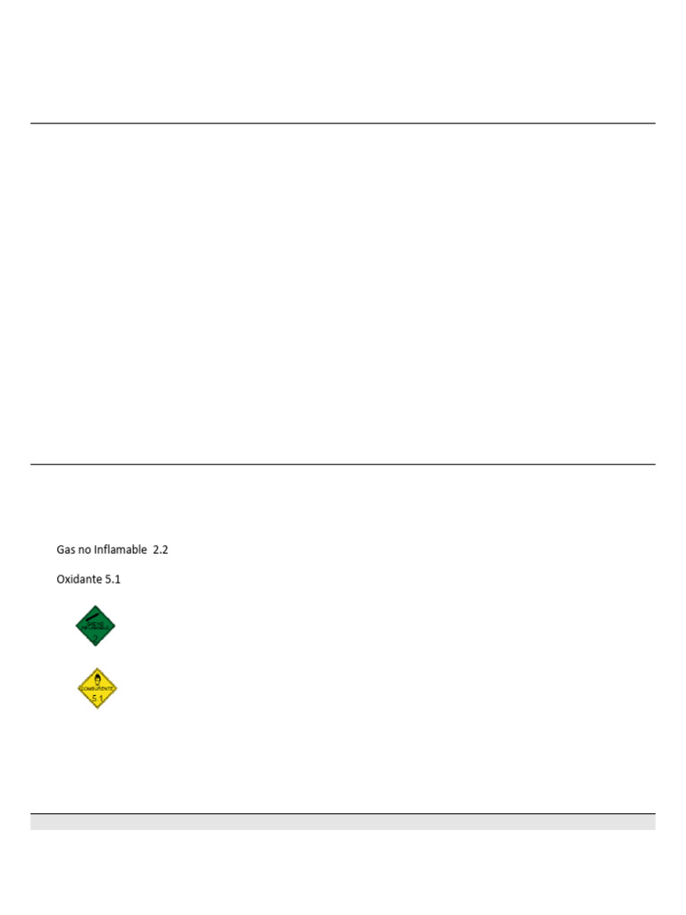 MSDS O2 GAS | PDF | Oxígeno | Respiración