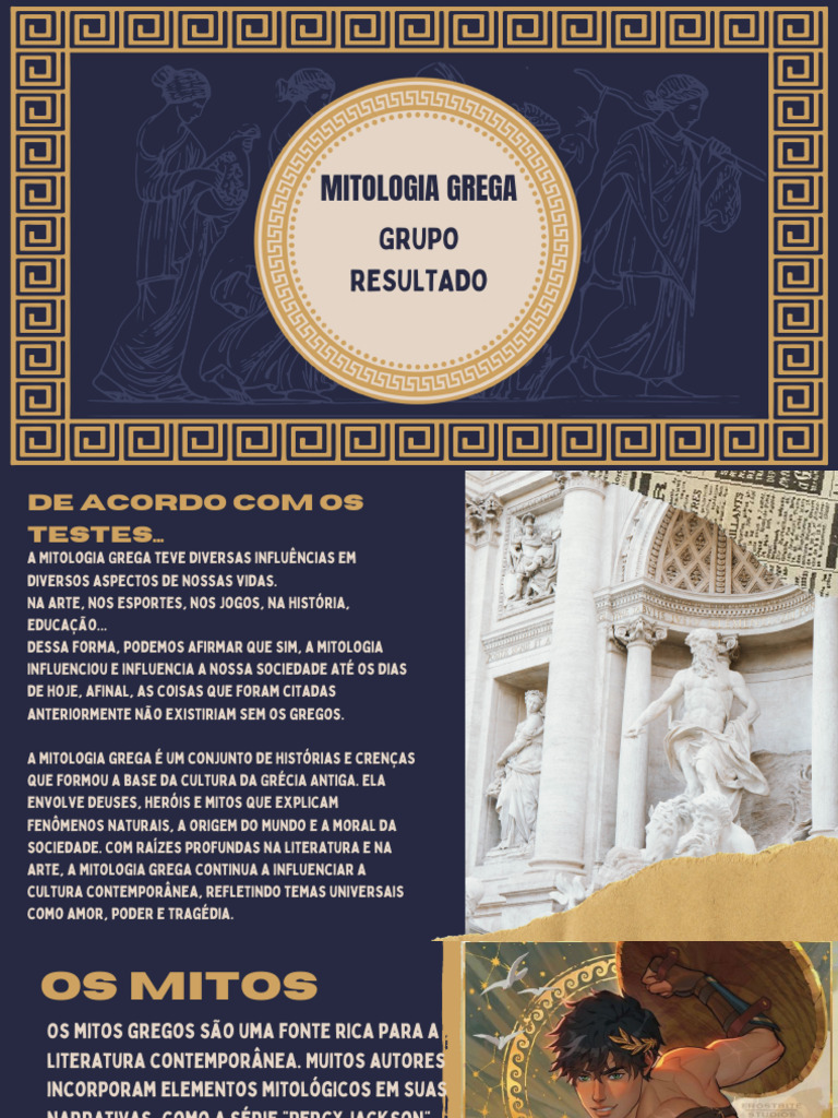 Influência da Mitologia Grega na Cultura | PDF