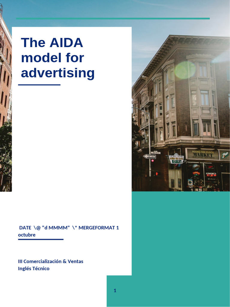 AIDA Model for Effective Advertising | PDF