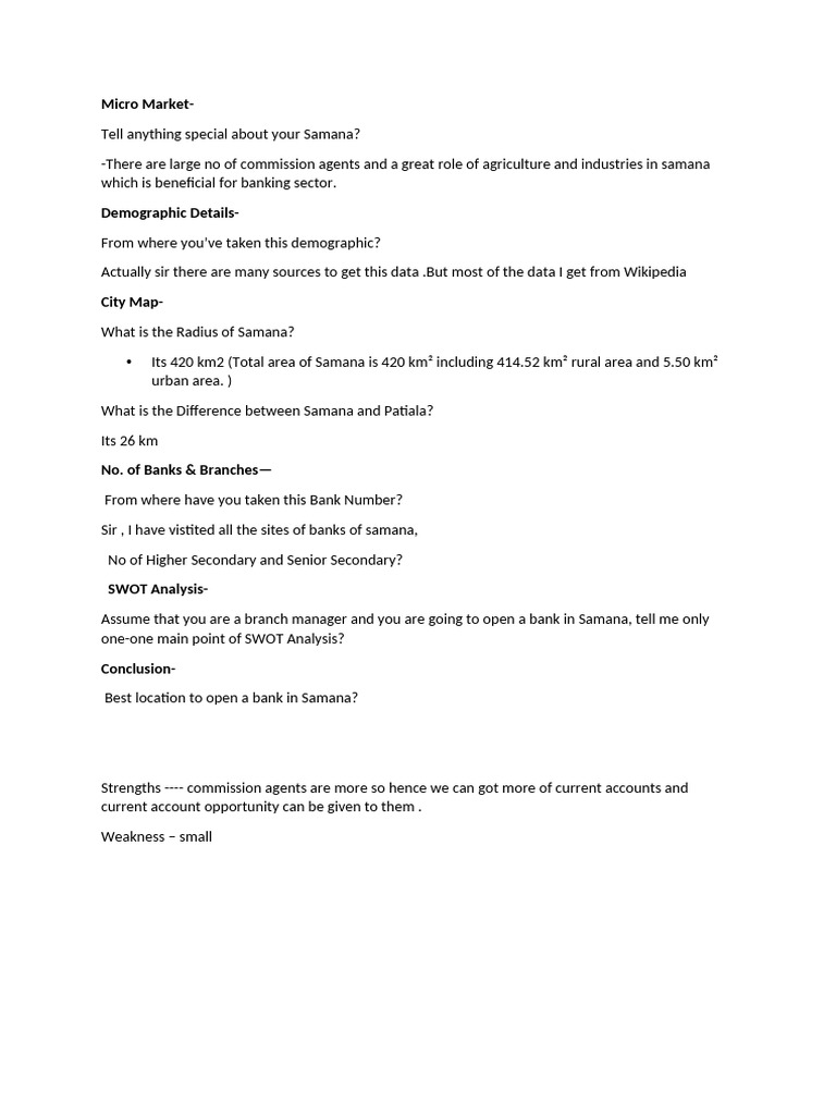 Micro Market | PDF