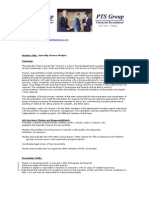 Bilingual Portuguese Finance Analyst Position Description