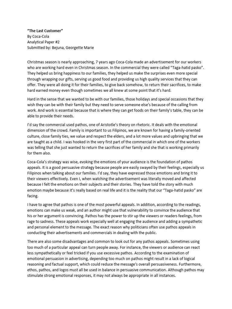 Analytical paper 2 speech 201 bejuna georgette marie pdf thought