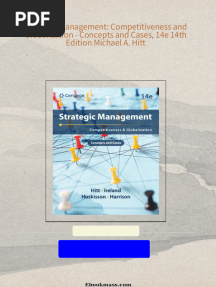 Strategic Management: Competitiveness and Globalization - Concepts and Cases, 14e 14th Edition Michael A. Hitt 2024 scribd download