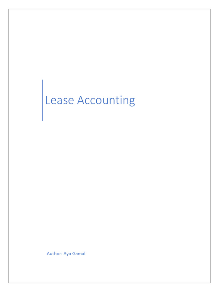 Oracle Lease Accounting Overview | PDF | Accounts Payable | Business