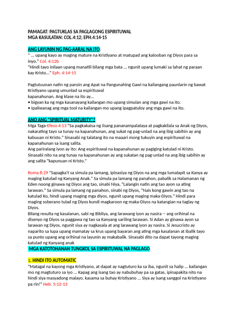 Tagalog Teaching 