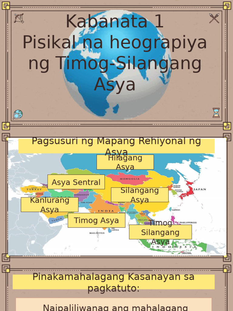 Aralin 5. Timog-Silangang Asya | PDF