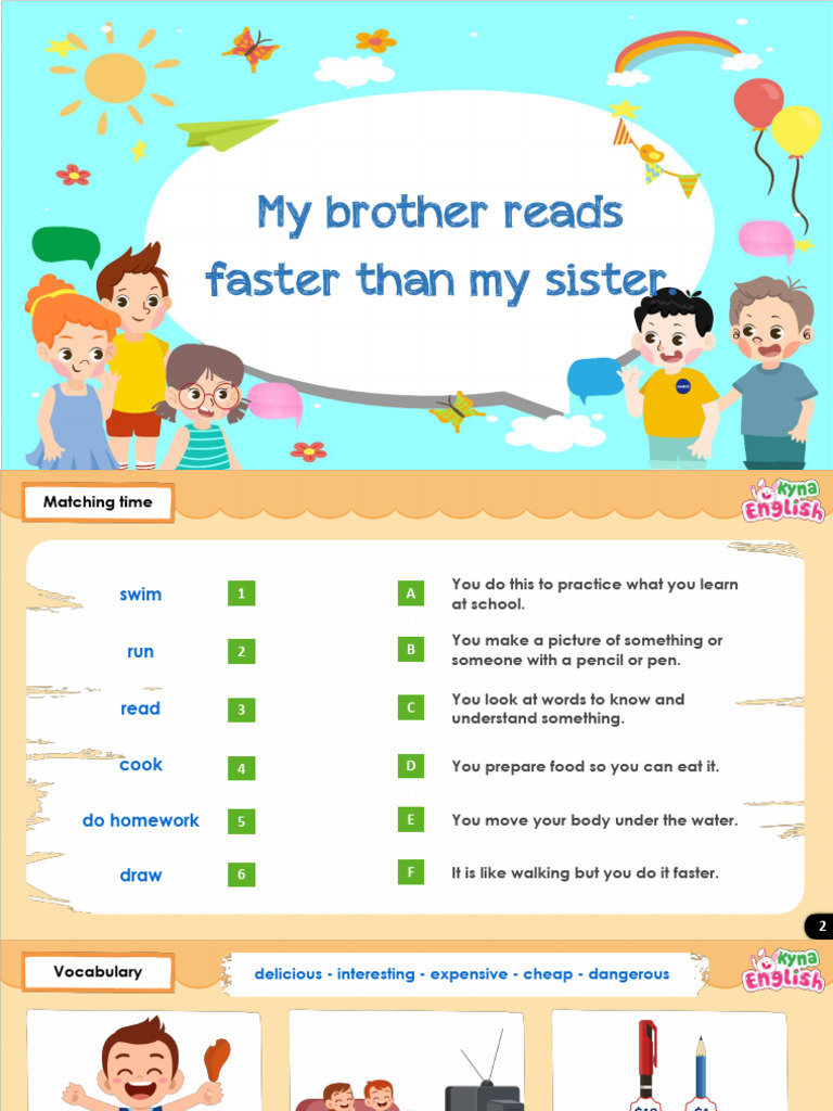 Comparative Adjectives and Activities Guide | PDF | Linguistics