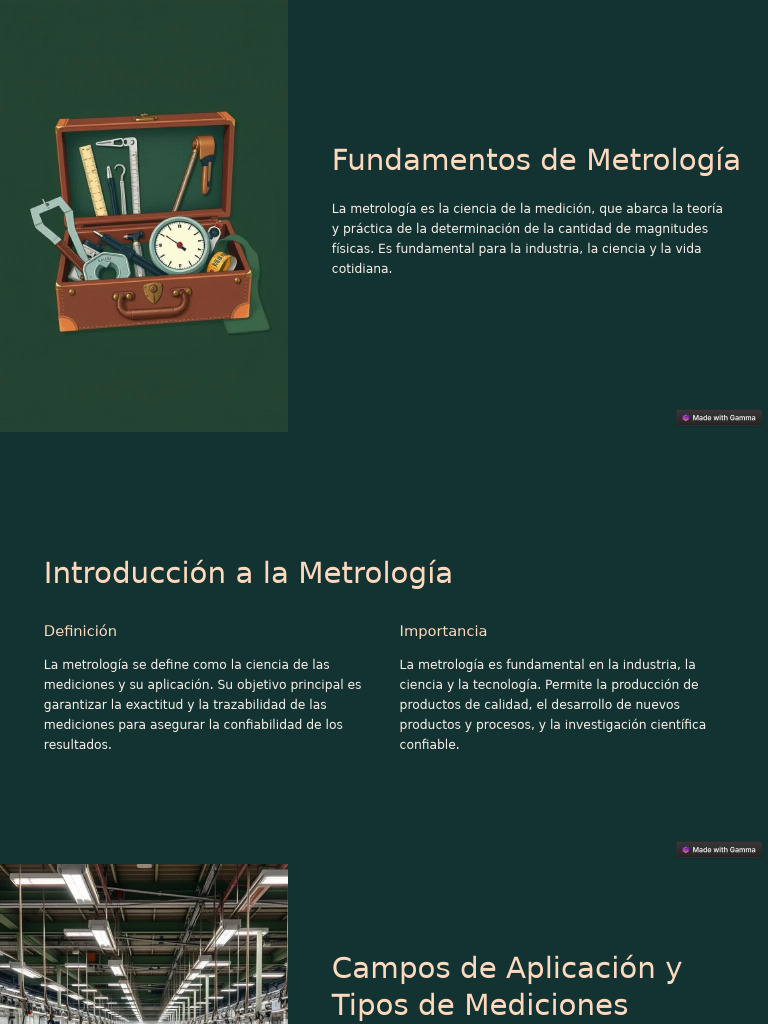 Fundamentos de Metrologia | PDF | Medición | Metrología