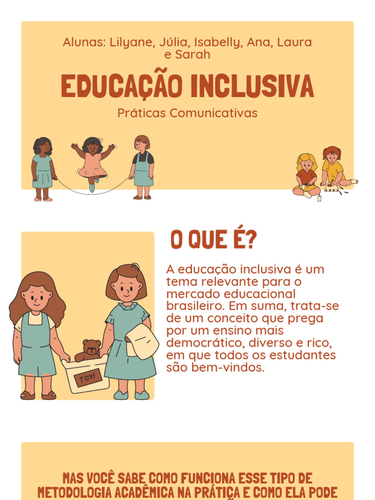 Educação Inclusiva: Princípios e Práticas | PDF | Inclusão (Educação ...