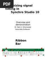 Signal Timing Optimization in Synchro | PDF | Intersection (Road) | Traffic