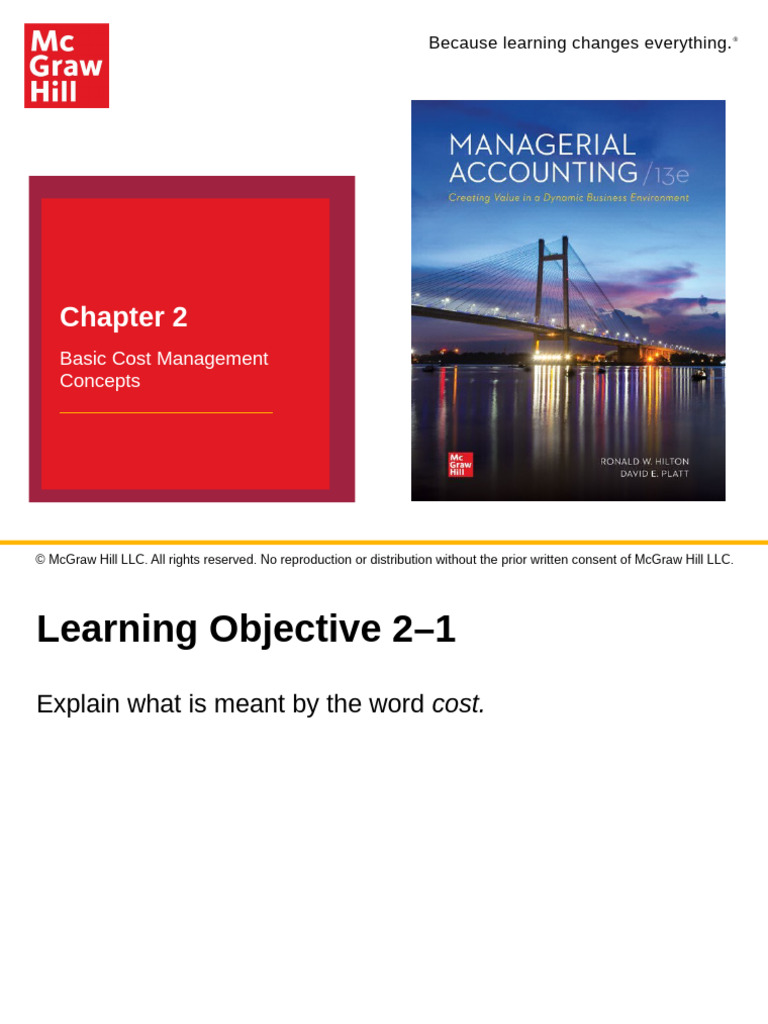 Basic Cost Management Concepts Explained | PDF | Cost Of Goods Sold ...