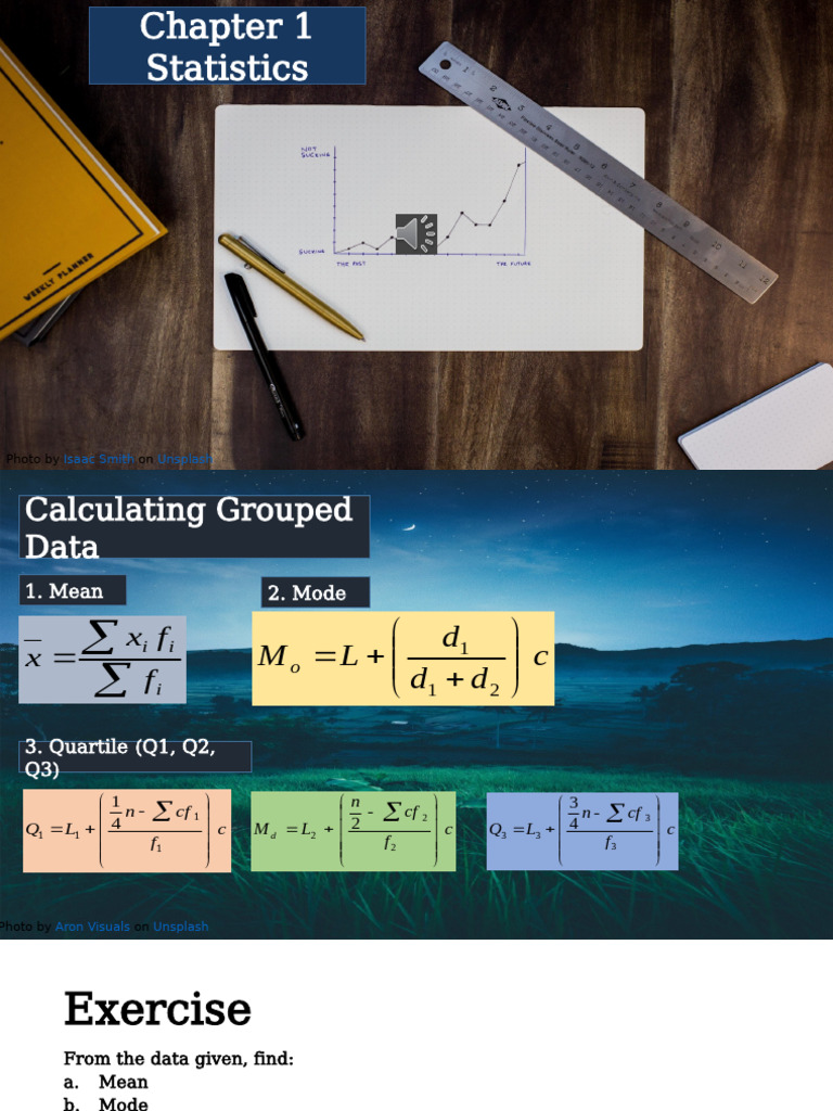 Chapter 01d - Calculating Grouped Data | PDF