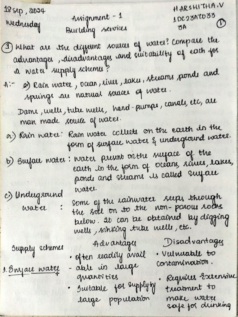 BS - Buliding Services Class Note | PDF