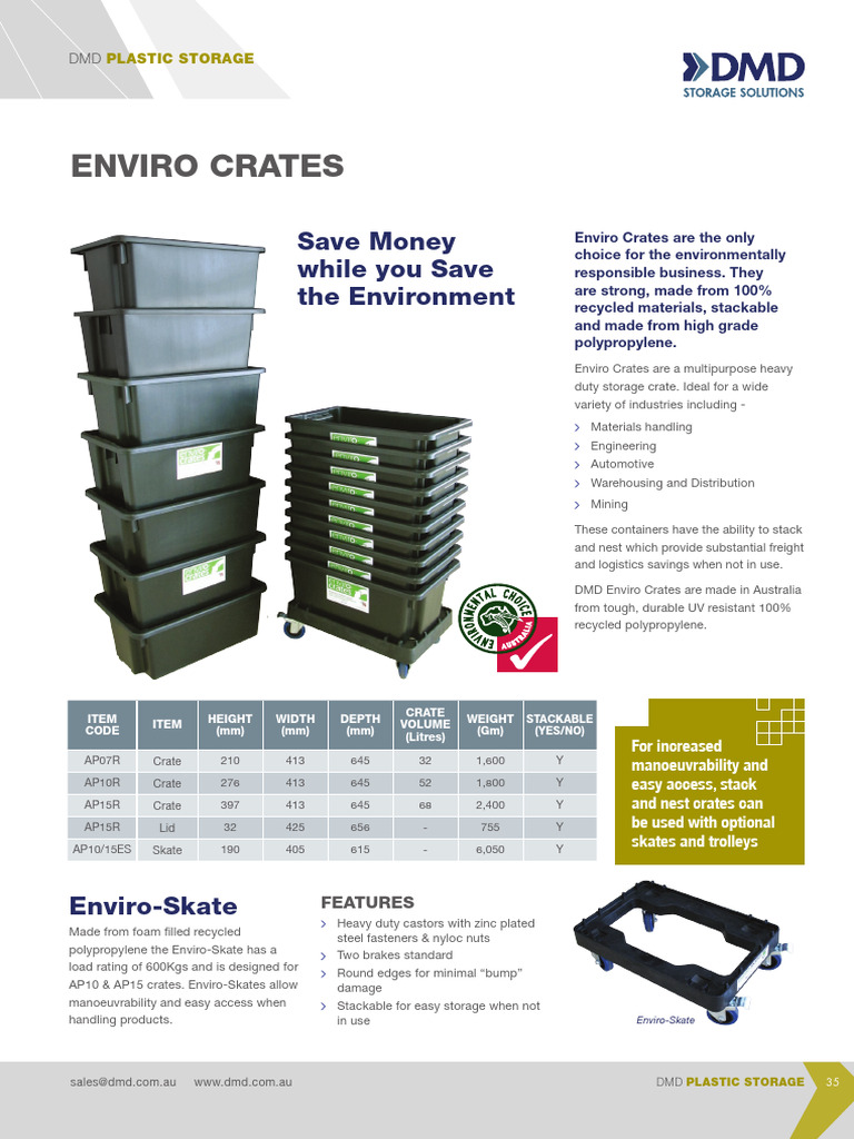 Curated visual reference: Visual Reference: Enviro Crates Pdf Building Materials
