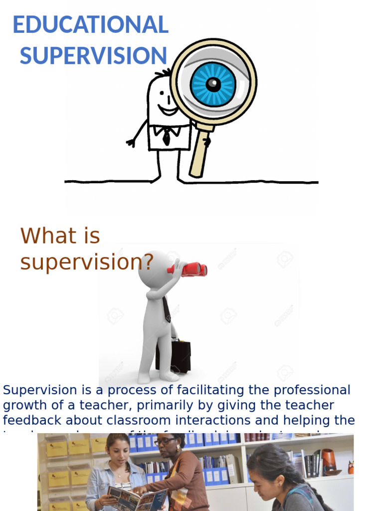 Understanding Educational Supervision | PDF | Teachers | Behavior ...