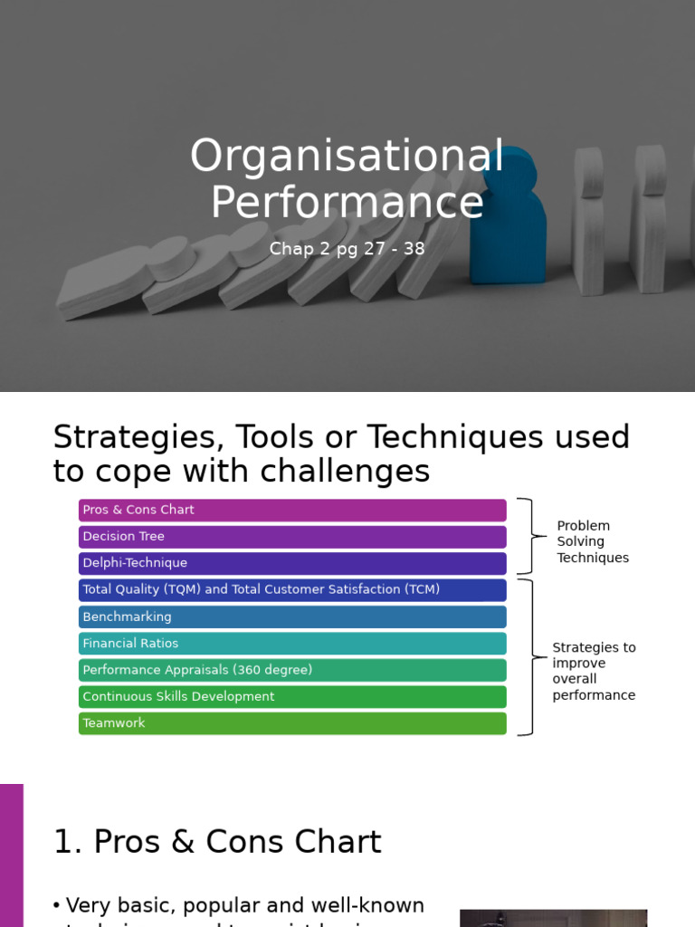 Organisational Performance - Business Studies Gr12 | PDF | Performance ...