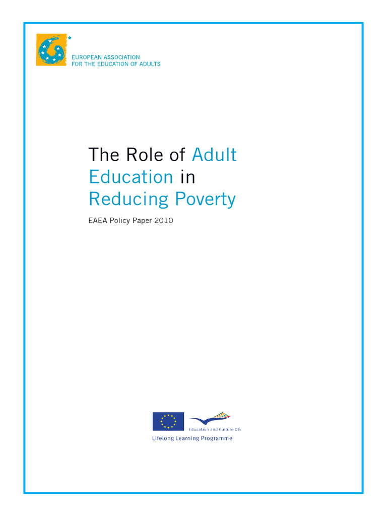 2010 Eaea Policy Paper Poverty Reduction | PDF | Poverty | Poverty ...