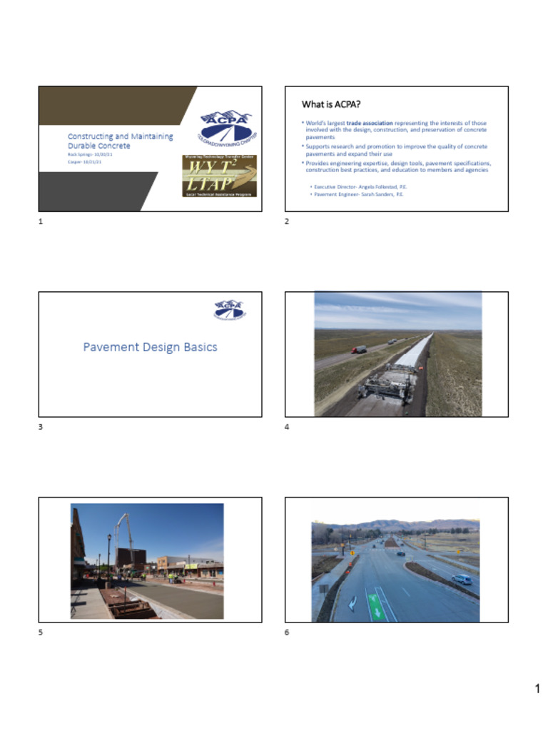 Concrete Pavement Design and Maintenance | PDF | Road Surface | Concrete