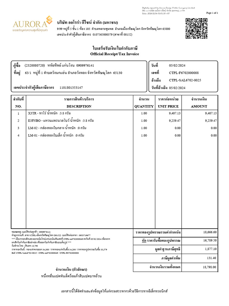 CTPL F6702000008 | PDF