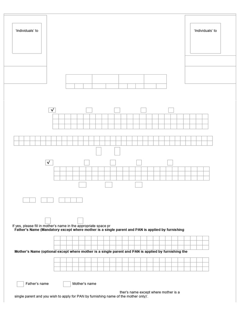 Form 49AA PDF | PDF