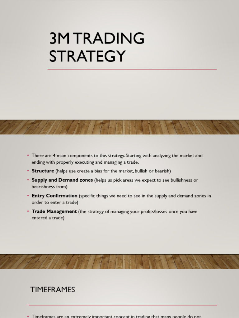 3M Trading Strategy Overview | PDF | Market Trend | Economies
