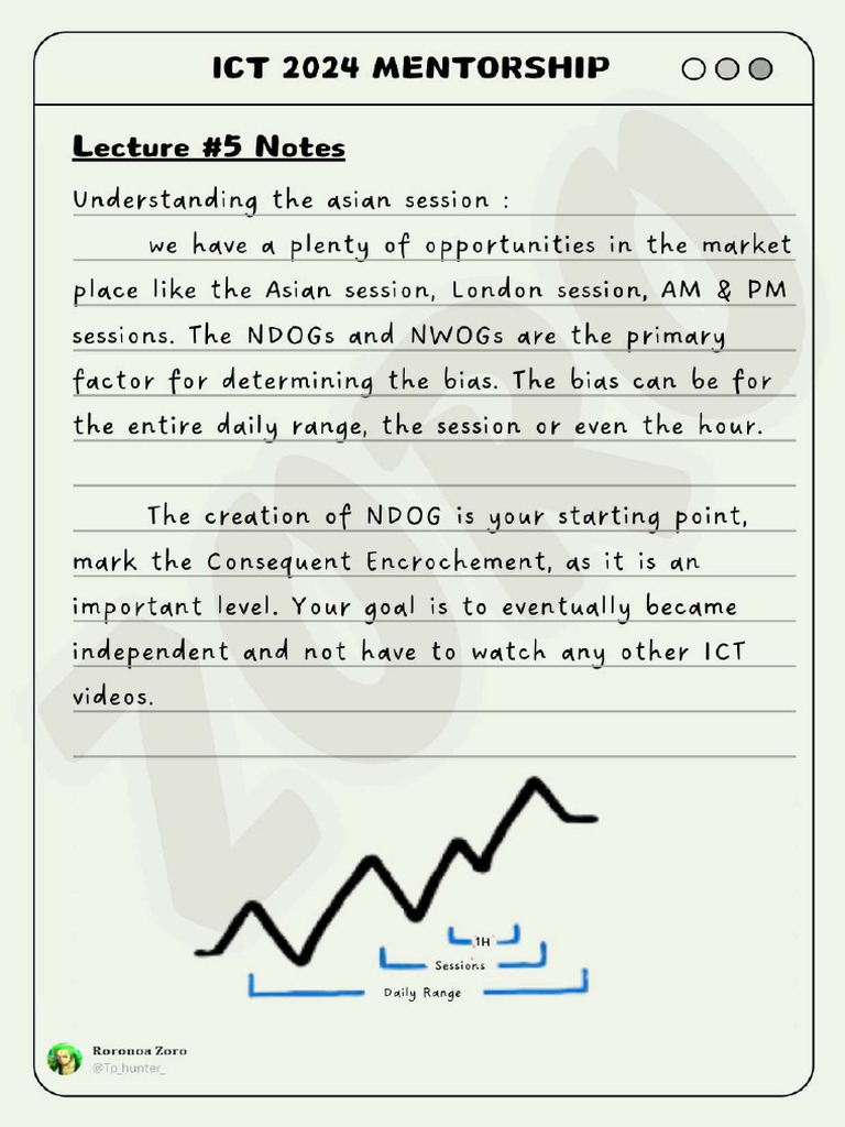 ICT 2024 Mentorship - Lecture 5 Notes | PDF
