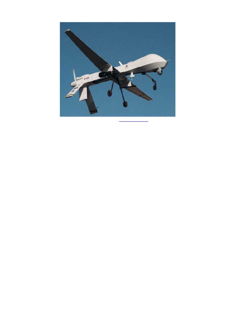 Predator UAV Operations Overview | PDF | General Atomics Mq 1 Predator ...