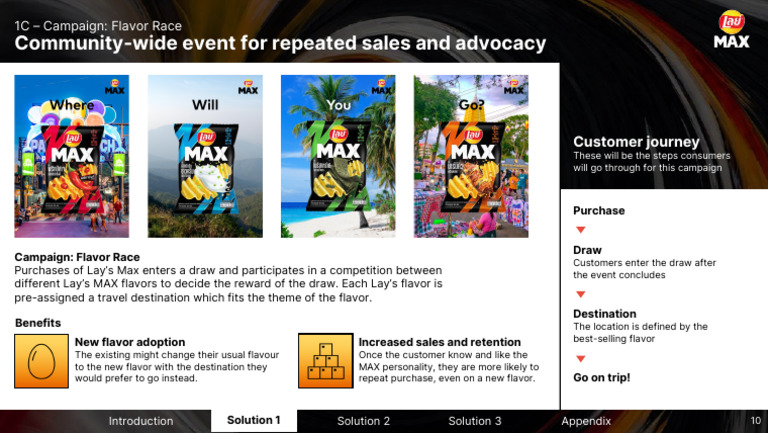 Lay's Max Flavor Race Campaign Guide | PDF