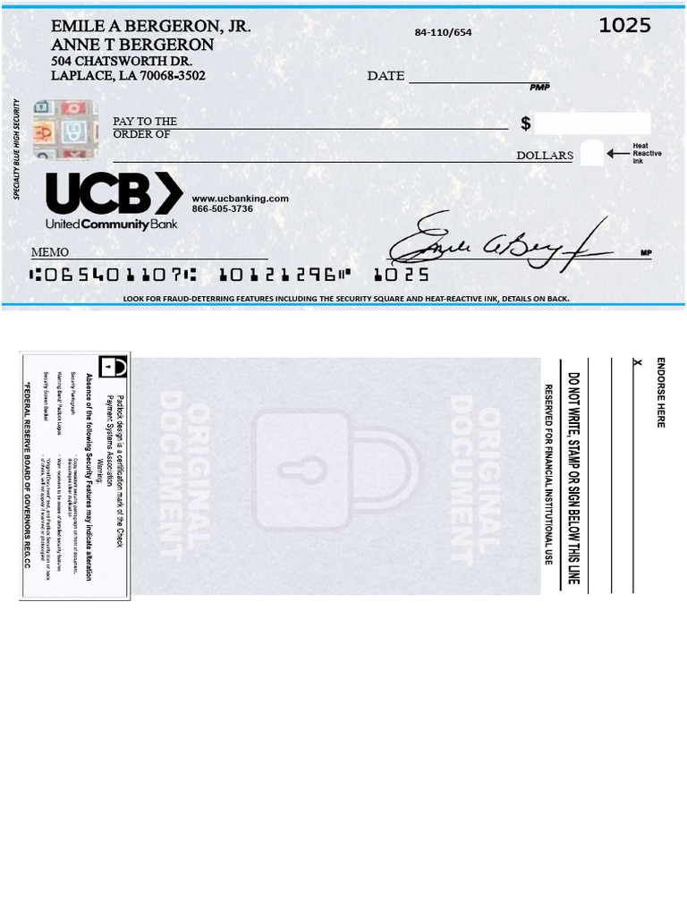 Fraud Deterrent Features in Banking | PDF