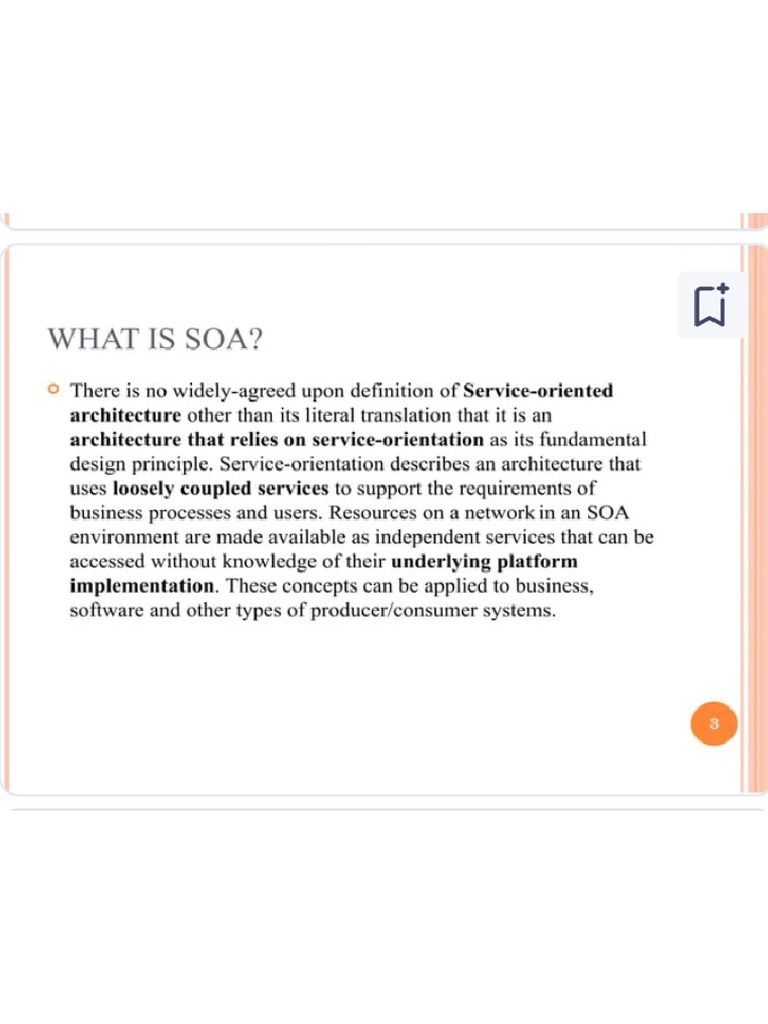Soa | PDF