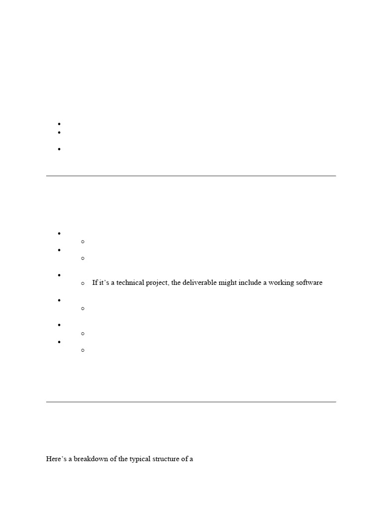 Understanding Project Deliverables | PDF | Methodology | Abstract (Summary)