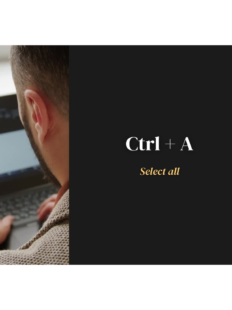 Ctrl + a to Z Basics Shortcut Keys | PDF