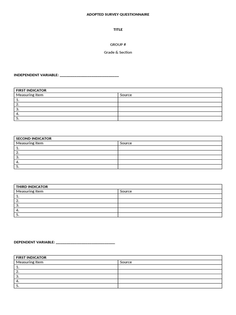 Asq. Summary Format 1 | PDF