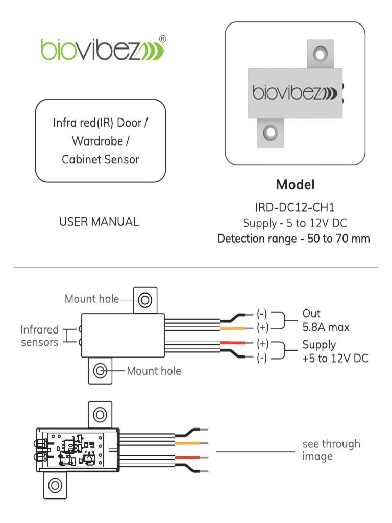 Door Sensor Manual Web | PDF
