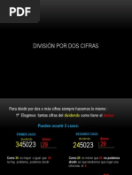 Divisiones de Dos Cifras Paso A Paso