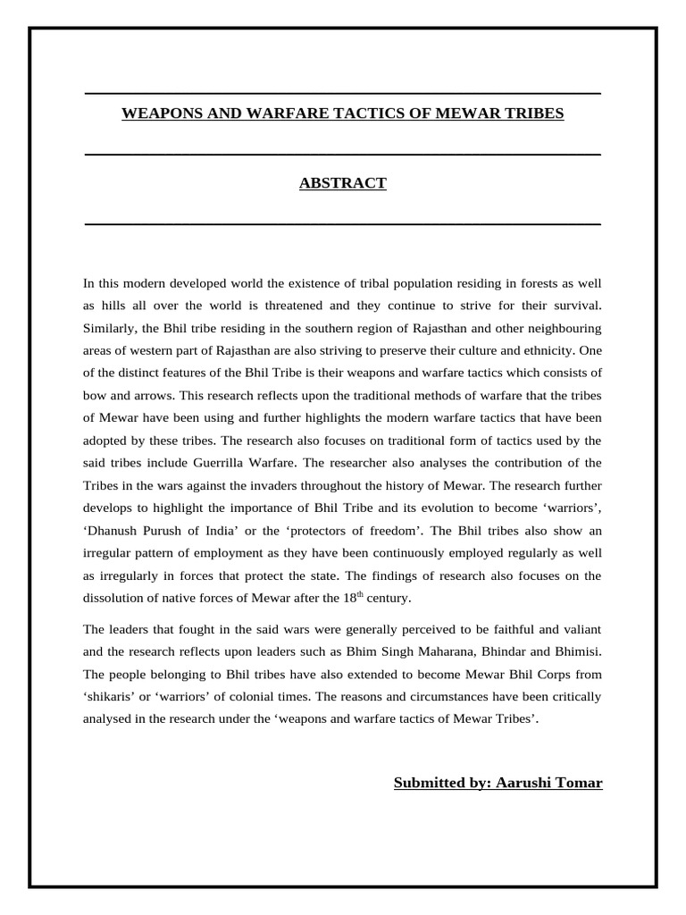 mewar-tribal-warfare-tactics-pdf