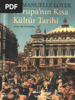 Emmanuelle Loyer Avrupanın Kısa Kültür Tarihi PDF 