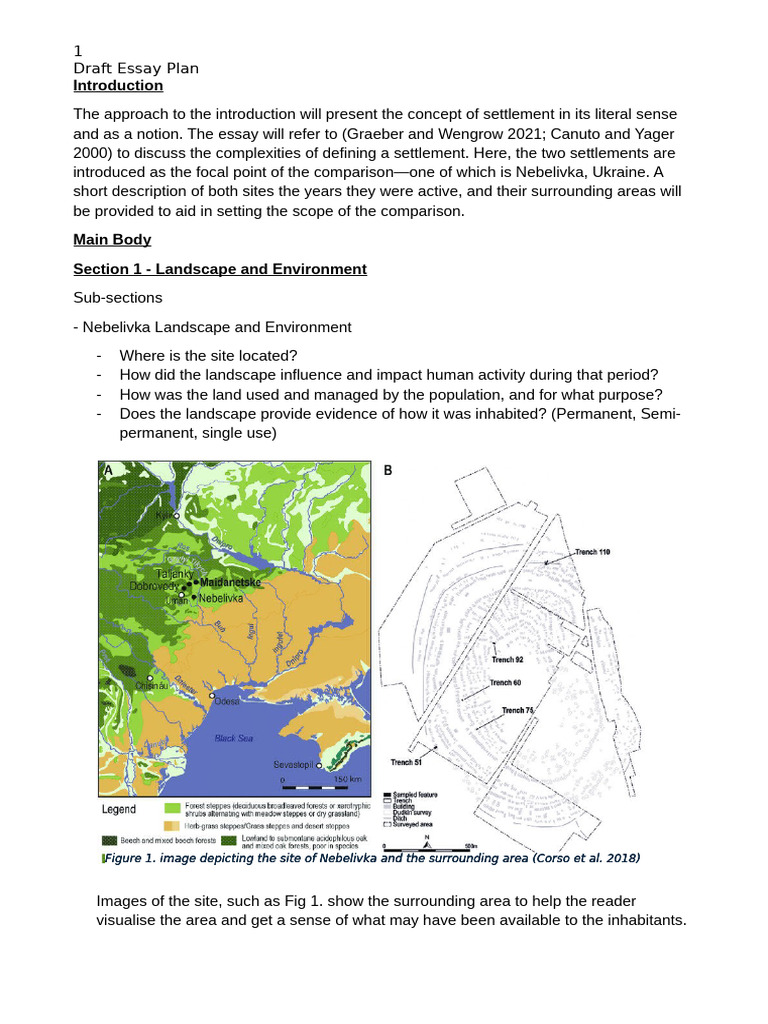 Draft Essay Plan | PDF | Landscape | Essays