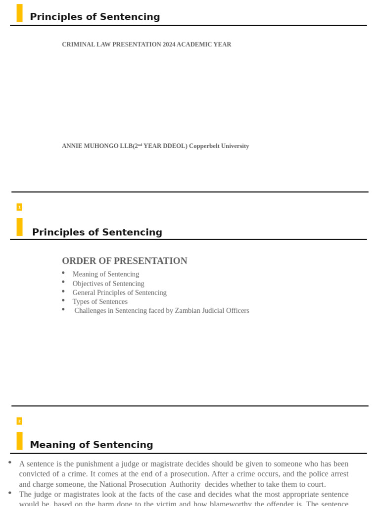 Annie Criminal Law Presentation Pdf Sentence Law Crimes
