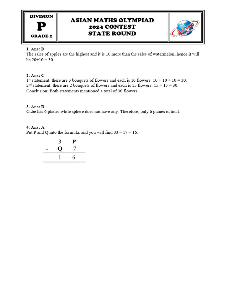 MATH G2 SOLUTION | PDF | Litre