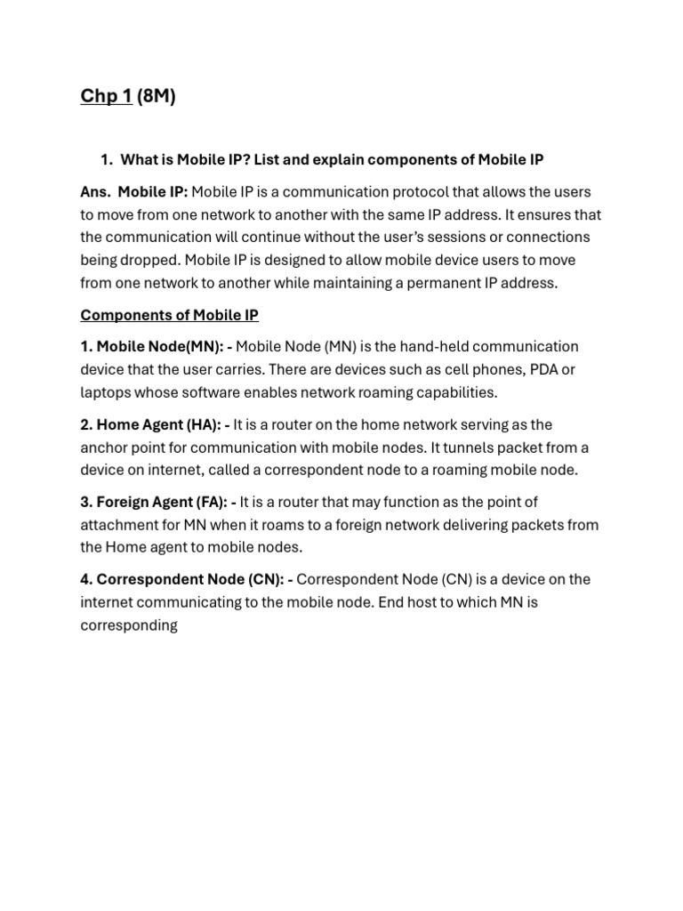 Wa0002. | PDF | Internet Protocols | Ip Address