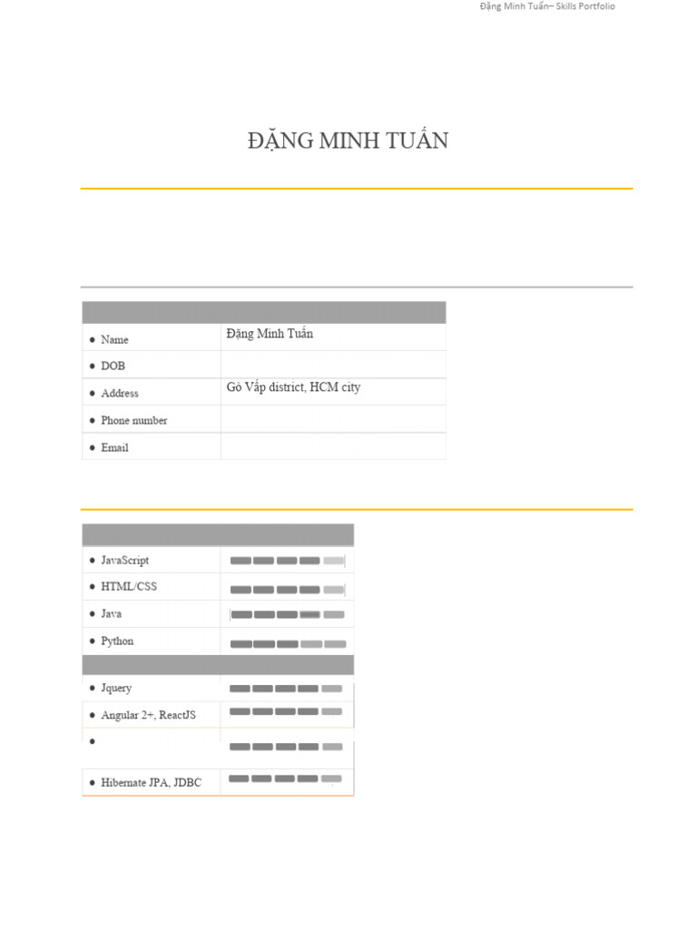 Software Engineer - Tuan Dang | PDF | Amazon Web Services | Software