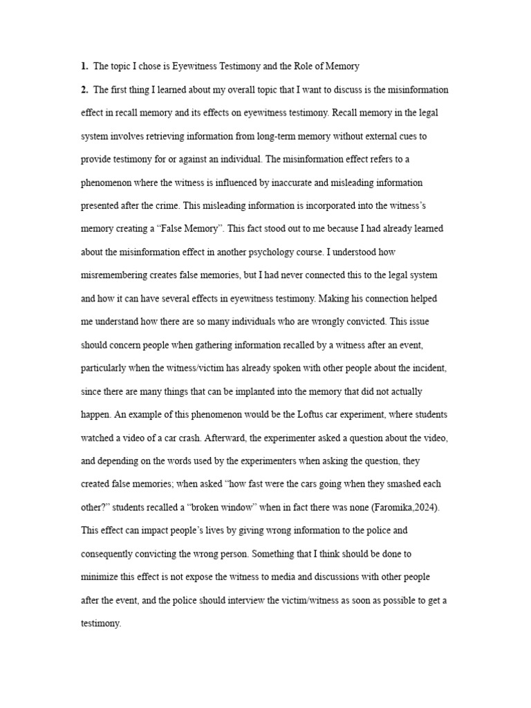 Documento Sem Título - PDF 2 | PDF | Witness | Memory