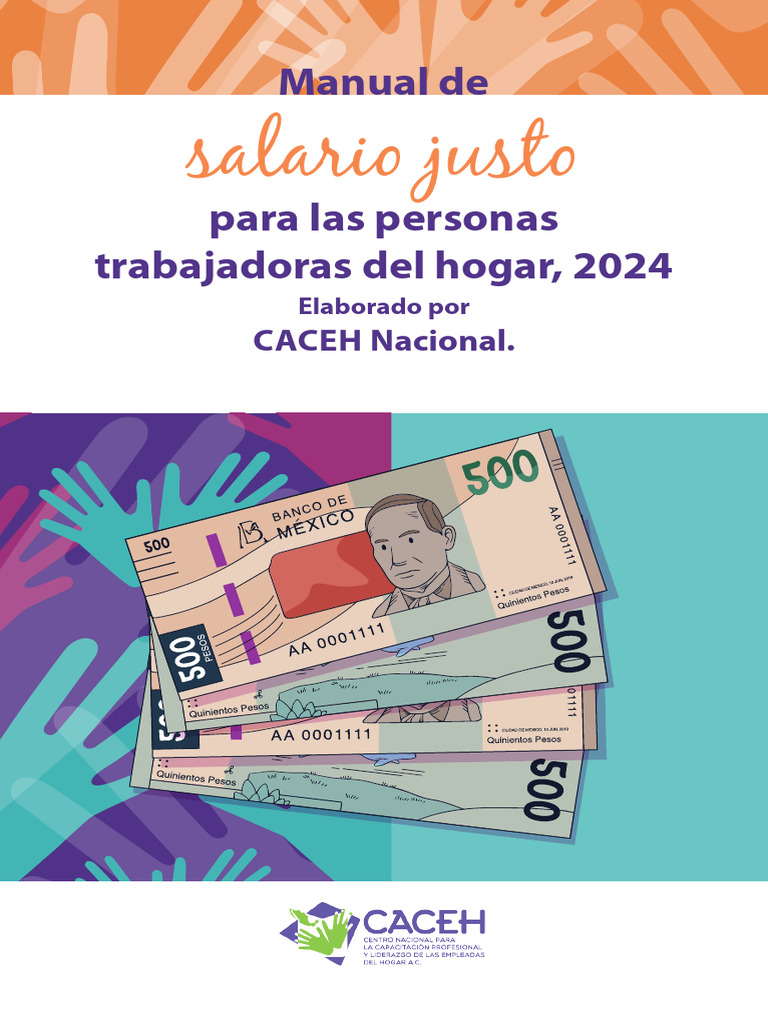 Manual Salario Justo 2024 Web | PDF | Derecho laboral | Salario