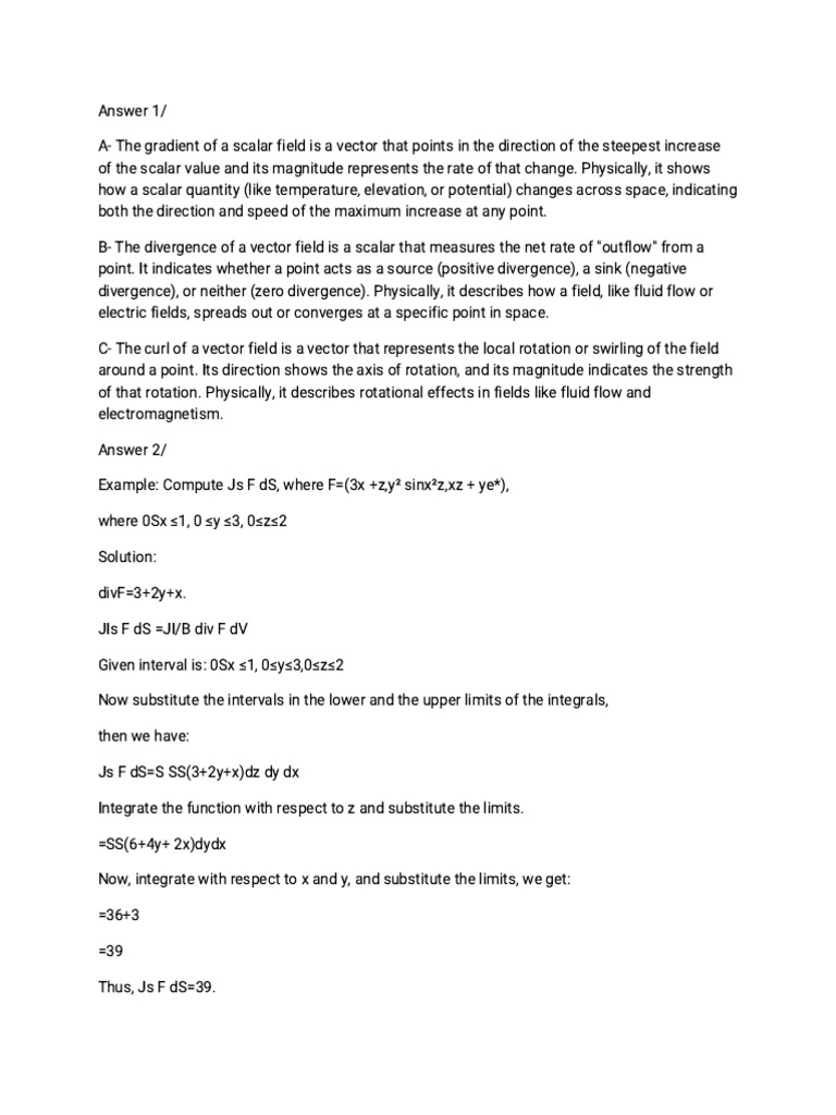 Answers | PDF