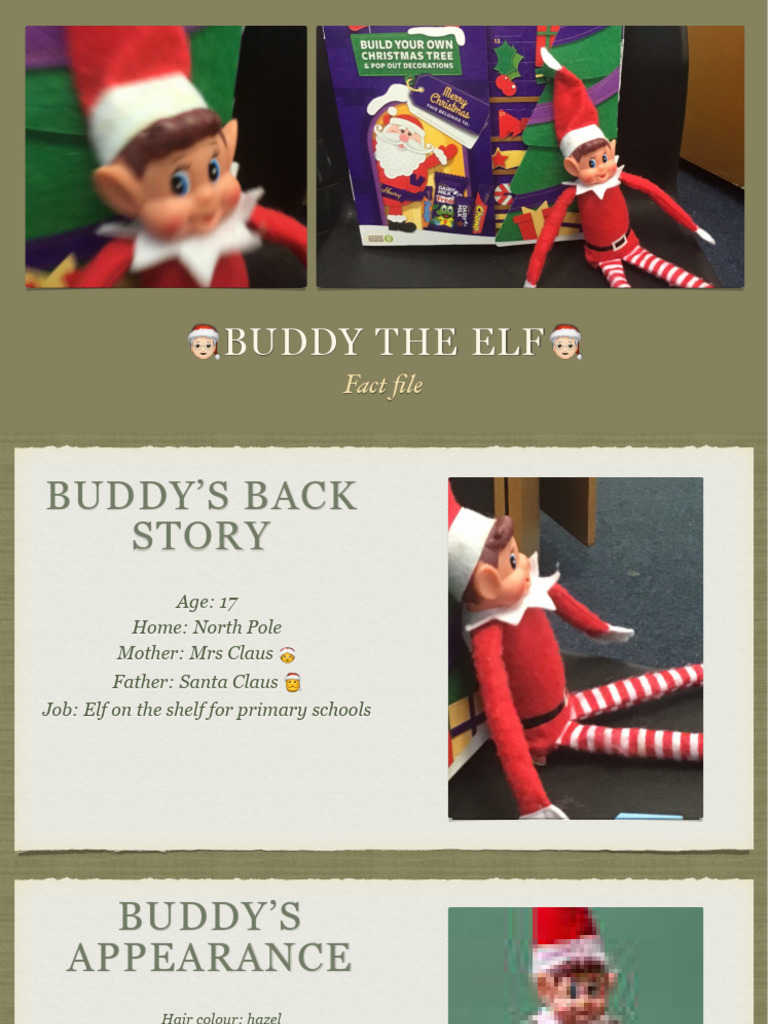 Buddy the Elf: Fun Facts & Profile | PDF