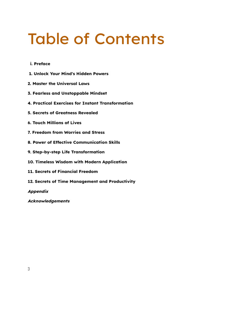 Unlock Your Mind's Hidden Powers PDF