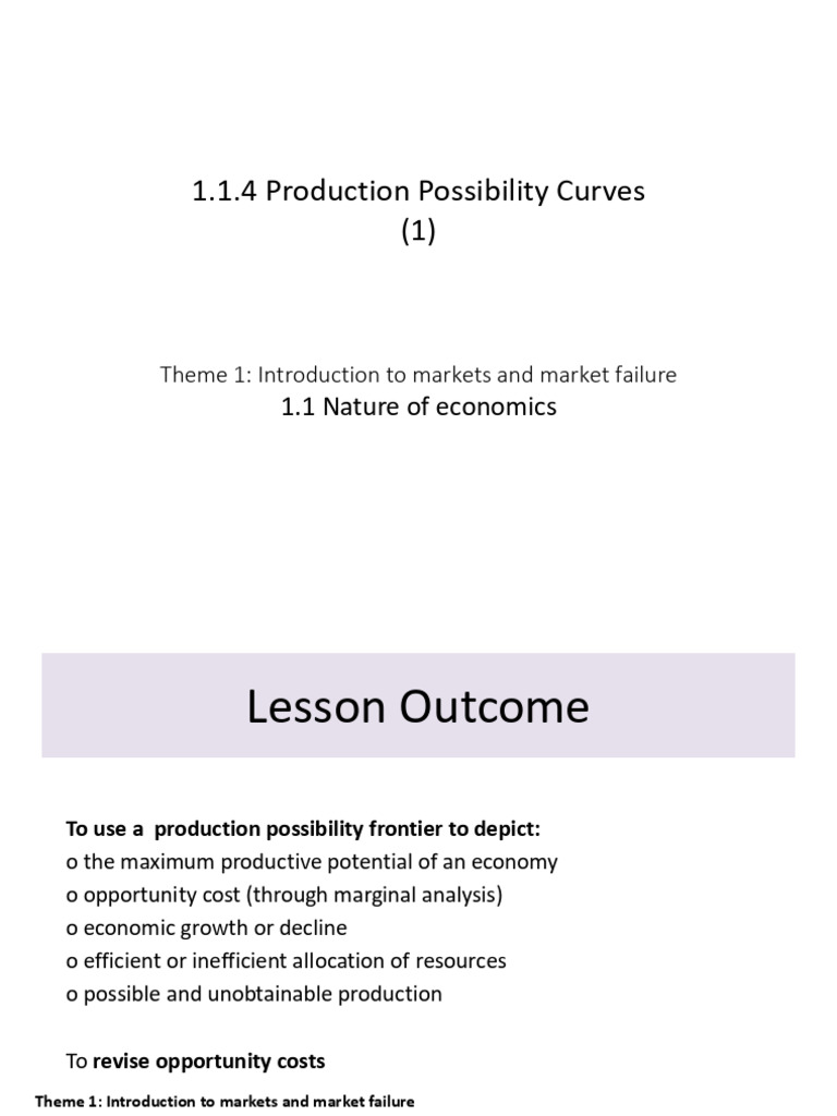 114-production-possibility-frontiers-1 | PDF | Economies | Economics
